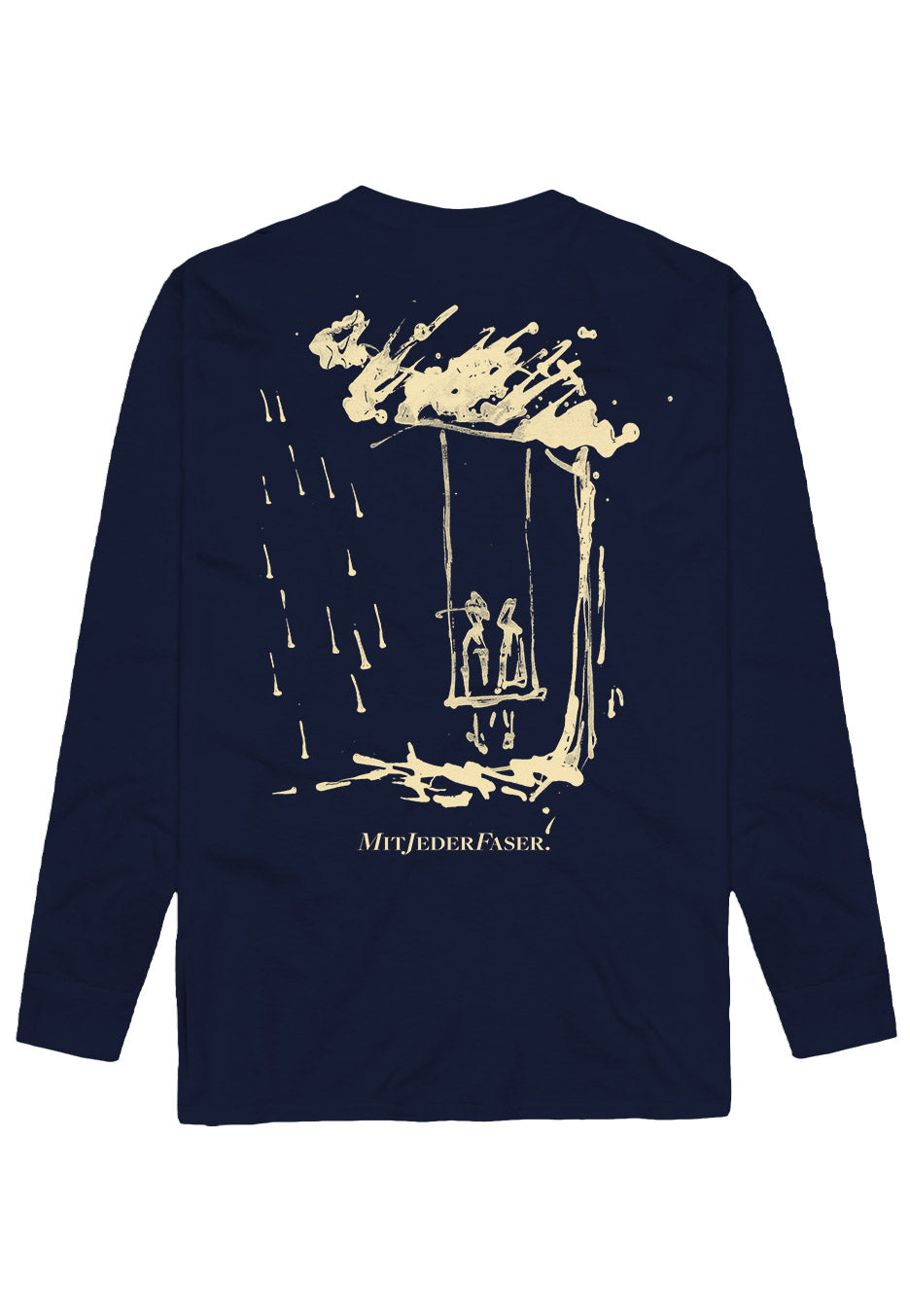 Ivo Martin - MIT JEDER FASER EP Navy - Longsleeve