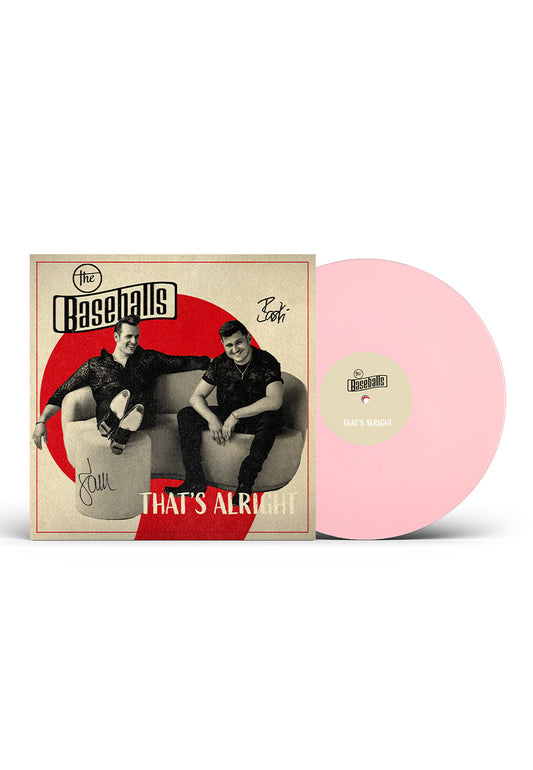 The Baseballs - That's Alright Ltd. Deluxe Signed Pink - Colored Vinyl | Neutral-Image