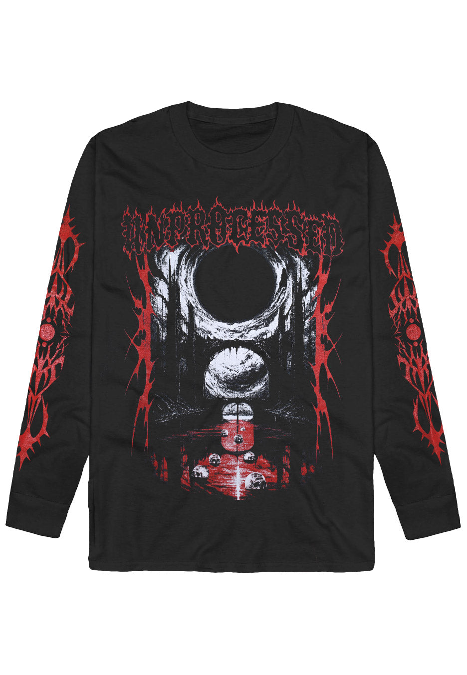 Unprocessed - Depths Of Mind - Longsleeve | Neutral-Image